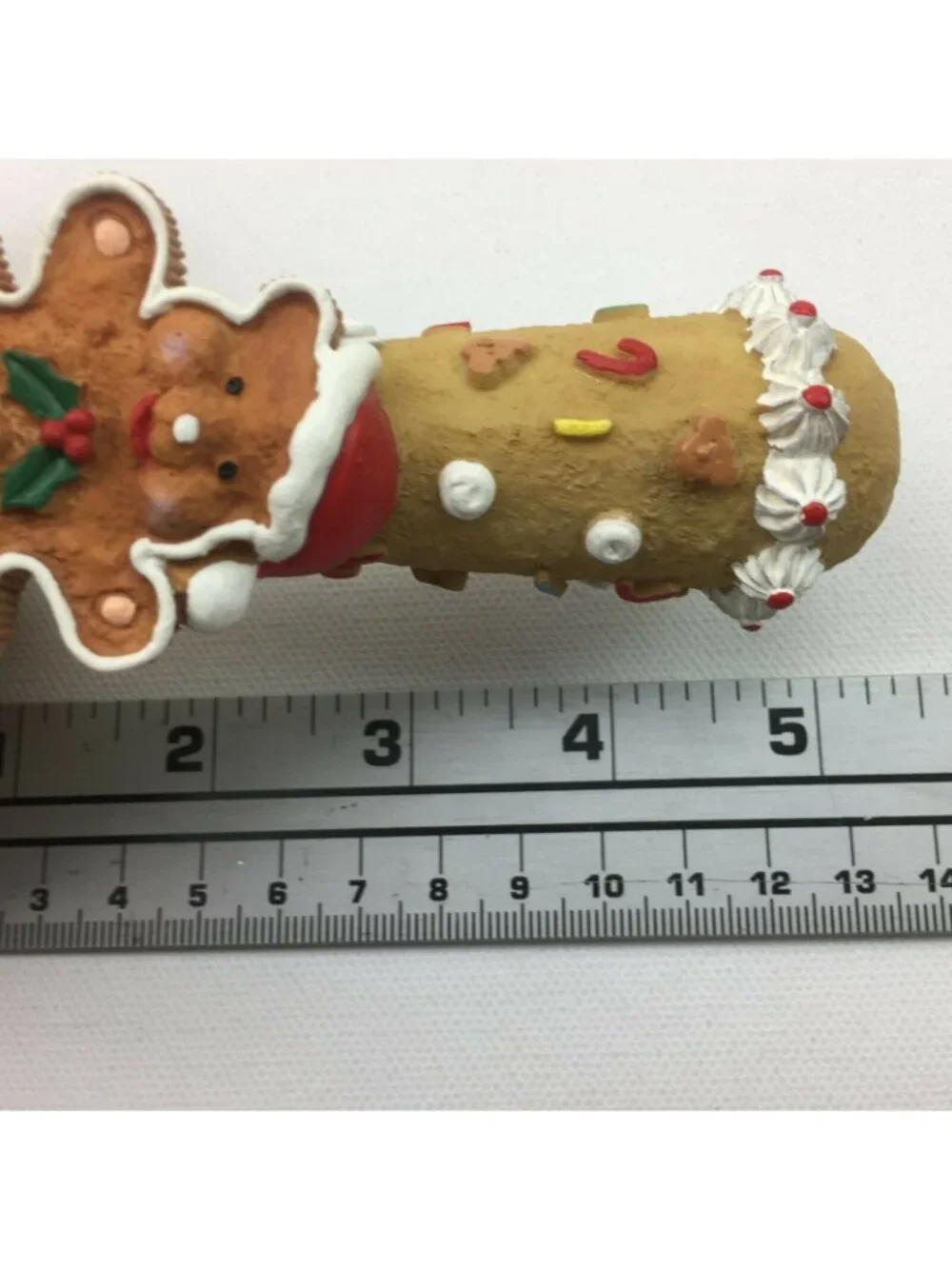 Vintage Noel Christmas Ginger Bread Man Cookie Press Stamp Mold